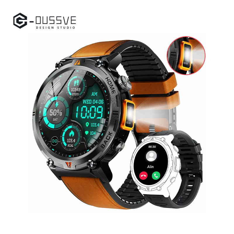 G-OUSSVE｜Smart Military Watch 3ATM Waterproof 2024  Design