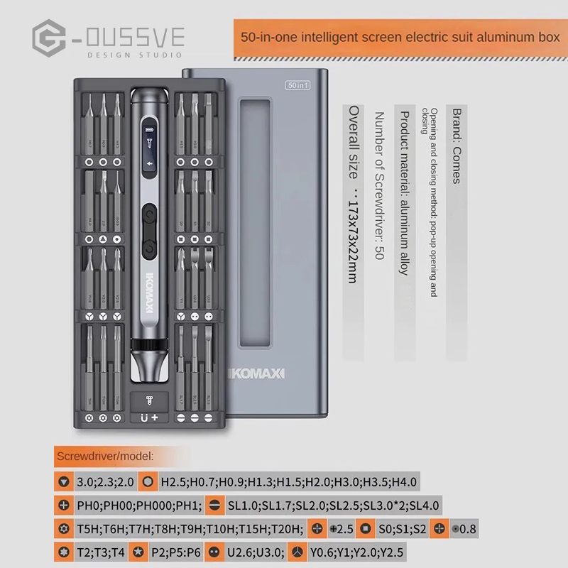 G-OUSSVE｜Mini Electric Screwdriver, Electric Screwdriver, Automatic Pr