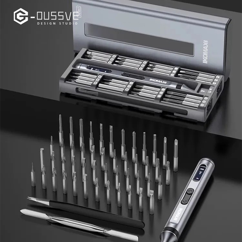 G-OUSSVE｜Mini Electric Screwdriver, Electric Screwdriver, Automatic Precision Screwdriver, Household Charging Driver, Mobile Phone Maintenance Tool Set