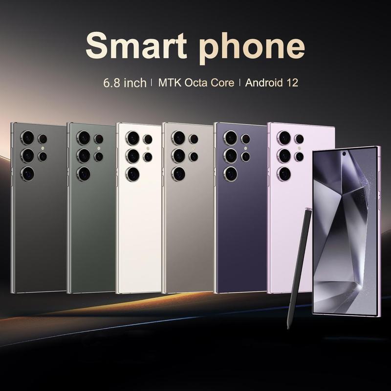 G-OUSSVE|Android Smartphone, 6.8 Inch Large Screen 6+64GB ROM Dual SIM Phone, 20MP 4000mAh Battery Octa-core Processor Phone