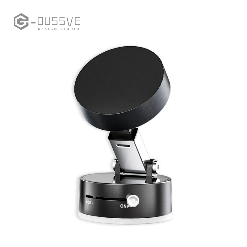 G-OUSSVE｜Multi-functional Vacuum Magnetic Phone Stand, Foldable and Rotatable Universal