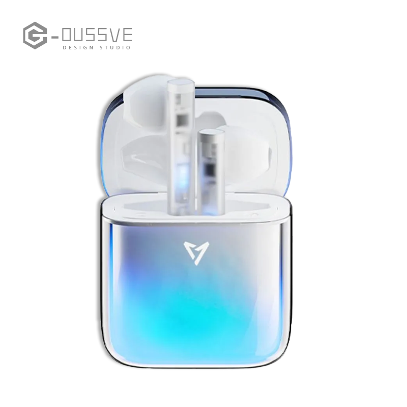 G-OUSSVE｜Luminous flowing sand new model, with zero-latency active noise cancellation, ideal for sports and gaming. Compatible with both Apple and Android devices