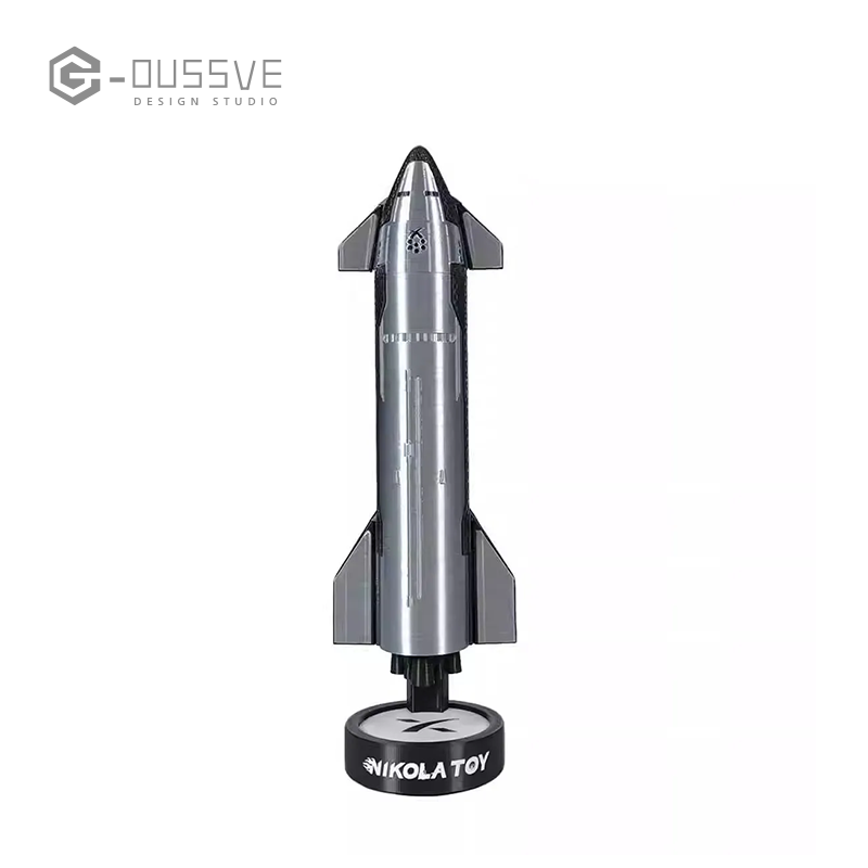 G-OUSSVE | SpaceX Starship 1/200 Rocket Model with Spray Humidifier 