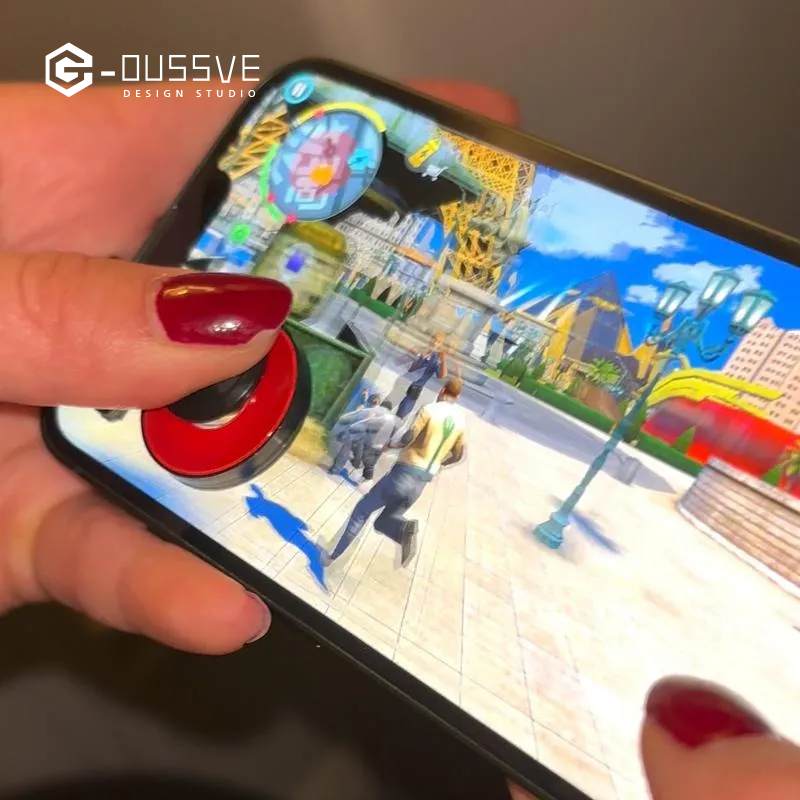 G-OUSSVE | Mobile Phone Game Joystick – Precision Control for Mobile Gaming Accessories iPad iPhone Android Mobile Tablet Console Touchscreen