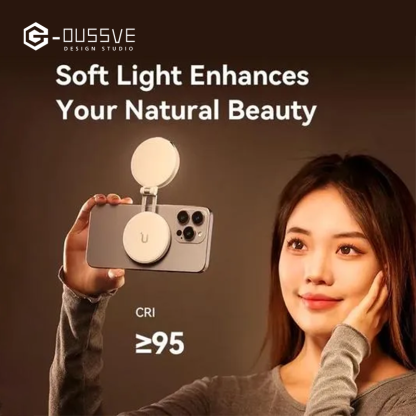 G-OUSSVE | Magnetic Selfie Light LM19, LED Fill Light Compatible with Magsafe, LED Selfie Ring Light