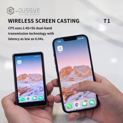 G-OUSSVE | T1 Magnetic Phone Vlog Selfie Monitor Screen Display For Selfie, Live Streaming & Content Creation Compatible for IOS&Android Mobile Phone
