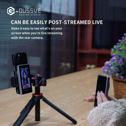 G-OUSSVE | T1 Magnetic Phone Vlog Selfie Monitor Screen Display For Selfie, Live Streaming & Content Creation Compatible for IOS&Android Mobile Phone