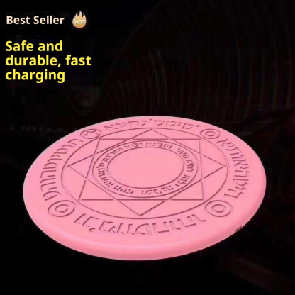 G-OUSSVE |  10W Magic Array Wireless Charger Creative Luminous Base Cool with Sound Effects Phone Automatic Induction Charging Display