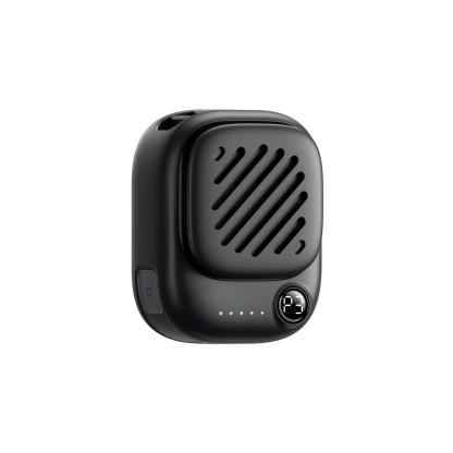 G-OUSSVE | Portable Mini Neck Fan 95g Ultra-Light & Magnetic, 10H Battery Life, 3-Speed Silent Wind, Tangle-Free Design-Summer Essential