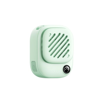 G-OUSSVE | Portable Mini Neck Fan 95g Ultra-Light & Magnetic, 10H Battery Life, 3-Speed Silent Wind, Tangle-Free Design-Summer Essential