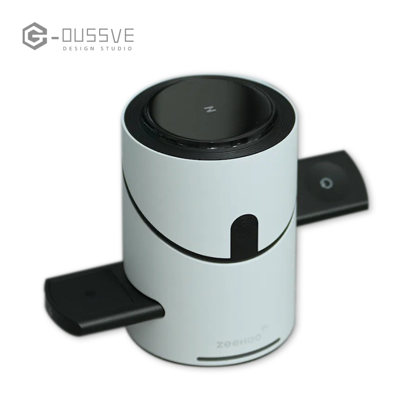 G-OUSSVE｜Cylindrical 3in1 Magnetic Wireless Charging Station with 30W Charger: All-in-One Charger for iPhone 16 Pro 15 14 13 Max/PIus, Samsung S24/S24/S22/S21,Pixel, Apple Watch & Smart Watch,AirPods & Earbuds, 15W Qi2 Fast Charging