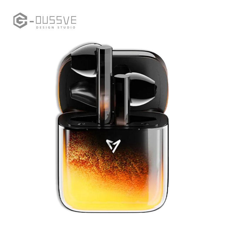 G-OUSSVE｜Luminous flowing sand new model, with zero-latency active noise cancellation, ideal for sports and gaming. Compatible with both Apple and Android devices