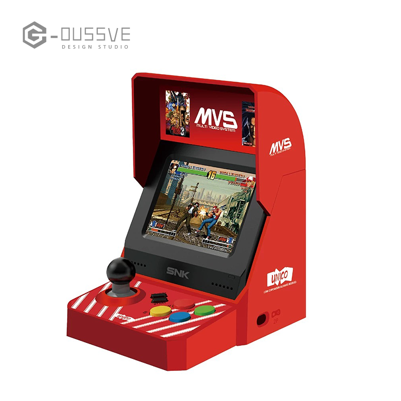 G-OUSSVE｜MVS Mini joystick gaming console, nostalgic retro mini King of Fighters fighting arcade, a perfect gift for collectors