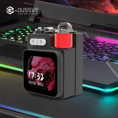 G-OUSSVE｜Wireless Speakers, Portable Mini Multi-function Wireless Music Player, Rechargeable Stereo Radio Speaker with Cool Light for Home Office