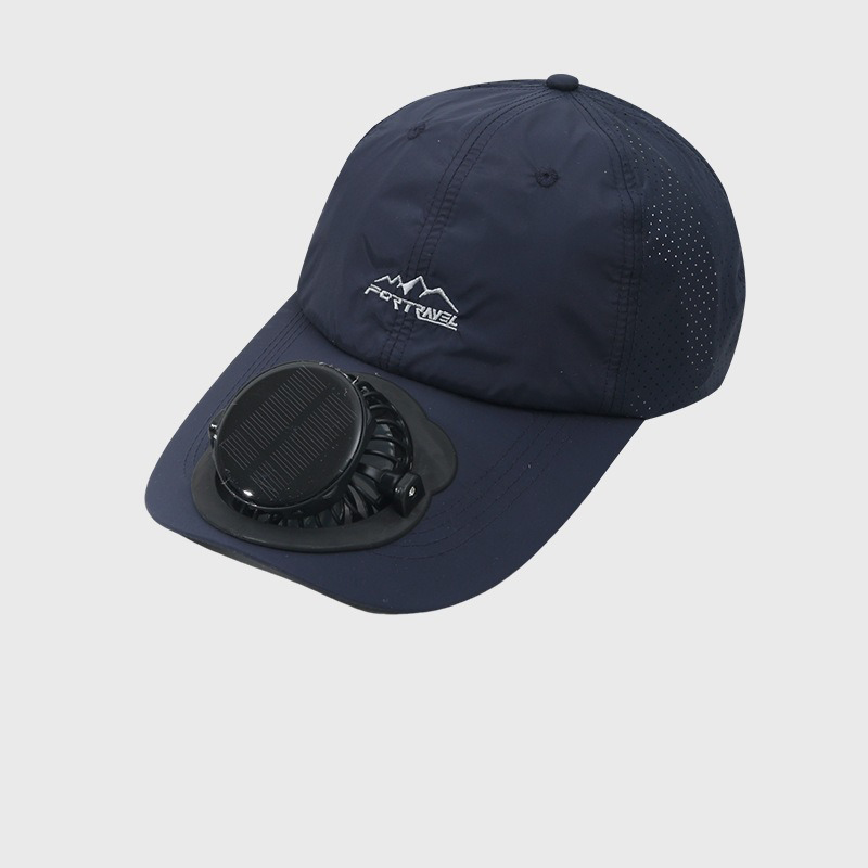 G-OUSSVE Summer Breathable Solar-Charging Fan Hat for Adults - Sun Pro