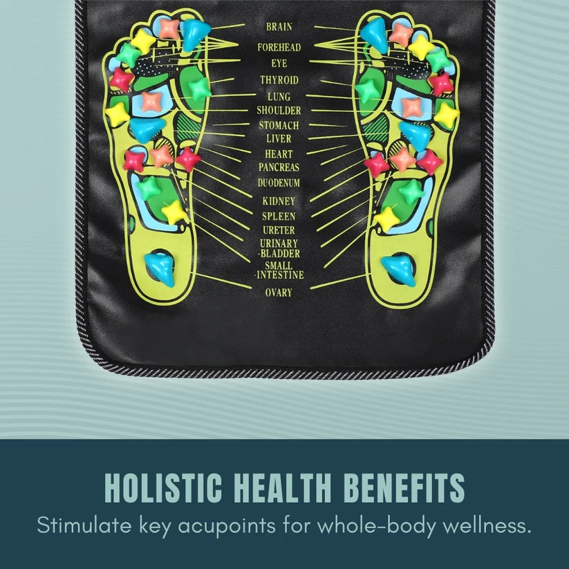 G-OUSSVE | Revitalizing Acupressure Foot Matactivates Pressure Points to Relieve Tension, Boost Circulation