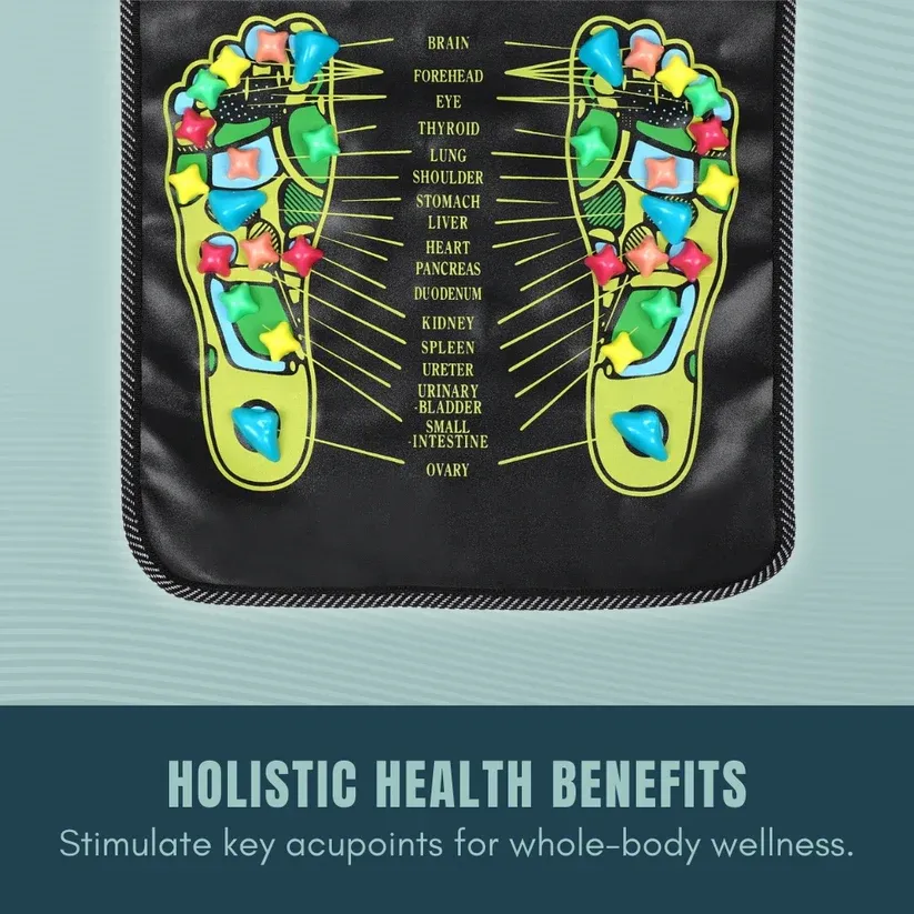 G-OUSSVE | Revitalizing Acupressure Foot Matactivates Pressure Points to Relieve Tension, Boost Circulation