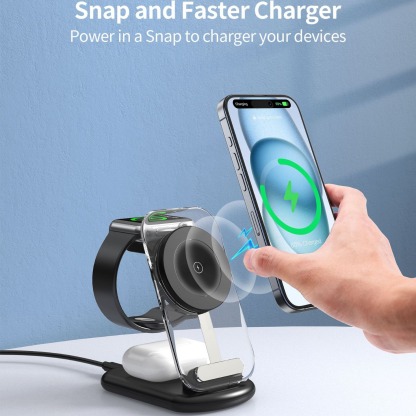 G-OUSSVE | 3-in-1 Magnetic Wireless Charger