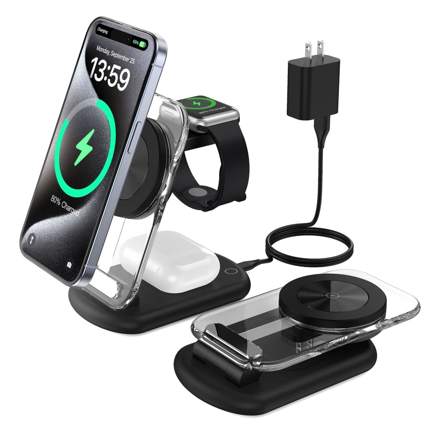 G-OUSSVE | 3-in-1 Magnetic Wireless Charger