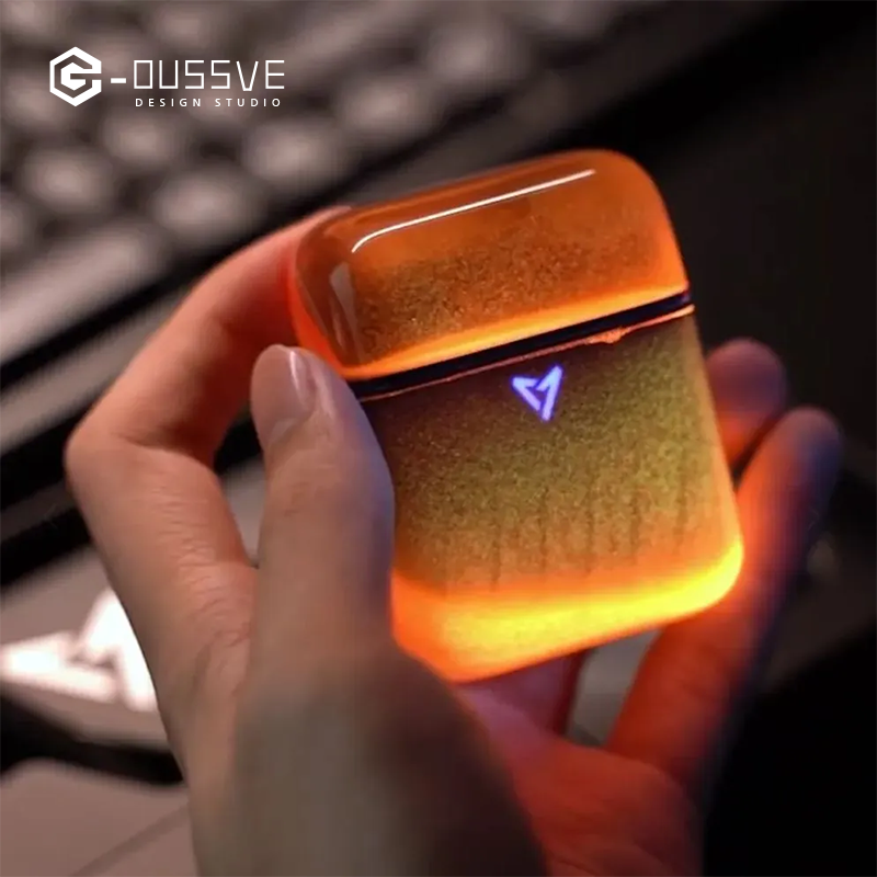 G-OUSSVE｜Luminous flowing sand new model, with zero-latency active noise cancellation, ideal for sports and gaming. Compatible with both Apple and Android devices