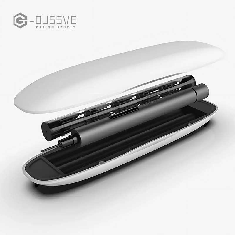 G-OUSSVE | Electric Screwdriver with 3 LED Lights, Precision Repair Tools Kit with Type-C Charging, for Smartphones, Toys, Clock, Camera,Laptop