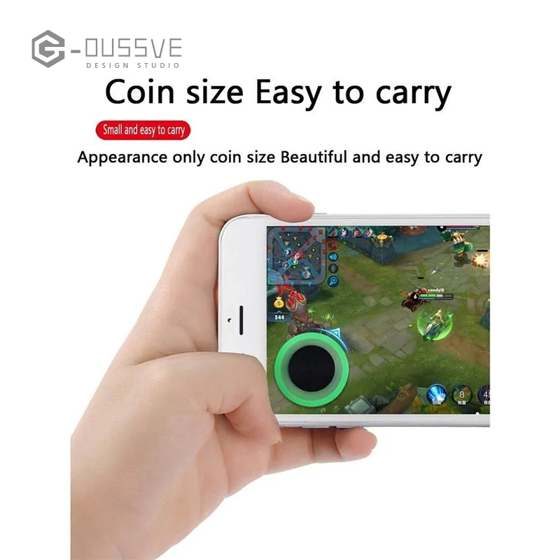 G-OUSSVE | Mobile Phone Game Joystick – Precision Control for Mobile Gaming Accessories iPad iPhone Android Mobile Tablet Console Touchscreen