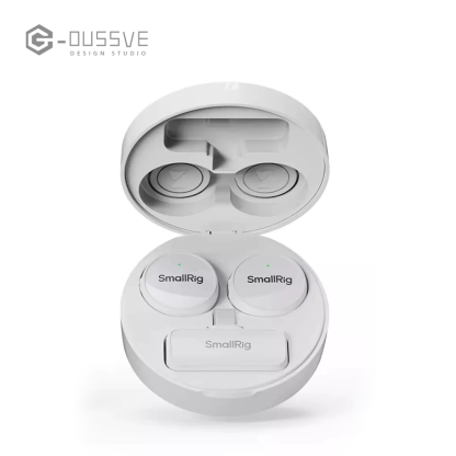 G-OUSSVE | SmallRig S60 USB-C Wireless Mic,Magnetic Clip Pro Kit for iPhone 15/16 Pro & Android,44H Studio Sound with Noise Cancelling, Crystal Clear Audio,Compact,Lightweight Design Lavalier Microphone for Vlog, Live Streaming, Content Creation 4706/4934