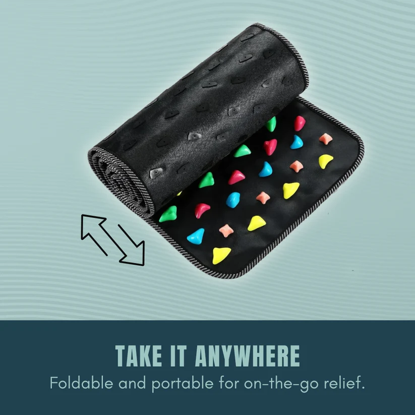 G-OUSSVE | Revitalizing Acupressure Foot Matactivates Pressure Points to Relieve Tension, Boost Circulation