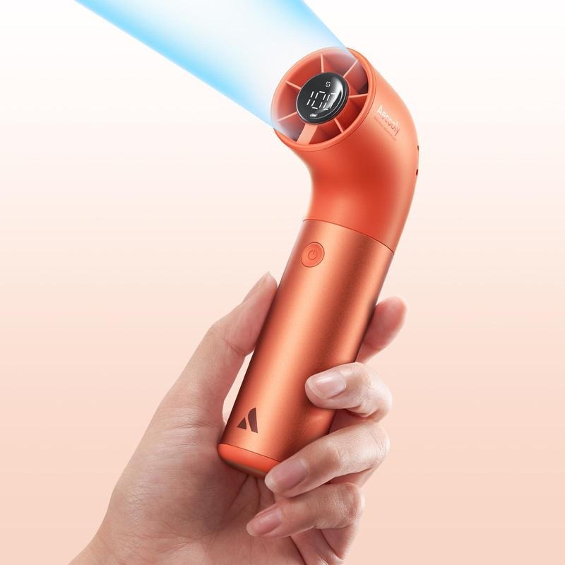 Portable Handheld Fan, Powerful Turbo Mini Fan, 19000 RPM High Speed A
