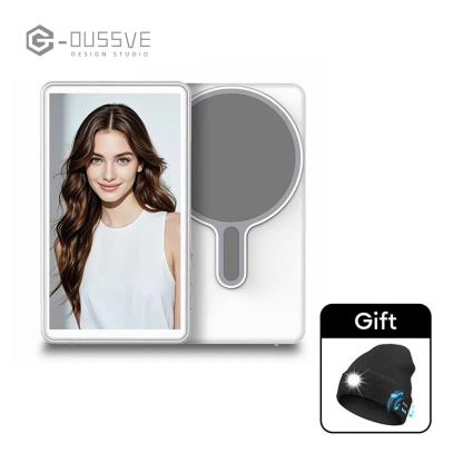 G-OUSSVE | T1 Magnetic Phone Vlog Selfie Monitor Screen Display For Selfie, Live Streaming & Content Creation Compatible for IOS&Android Mobile Phone