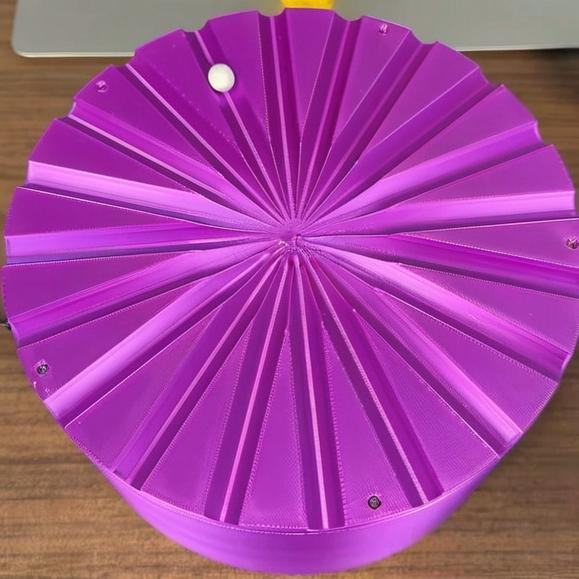 G-OUSSVE | Pinball Elevator Desk Toy with 20pcs White Beads – Rotating Marble Kinetic Sculpture, Relaxing Office Desktop Decor