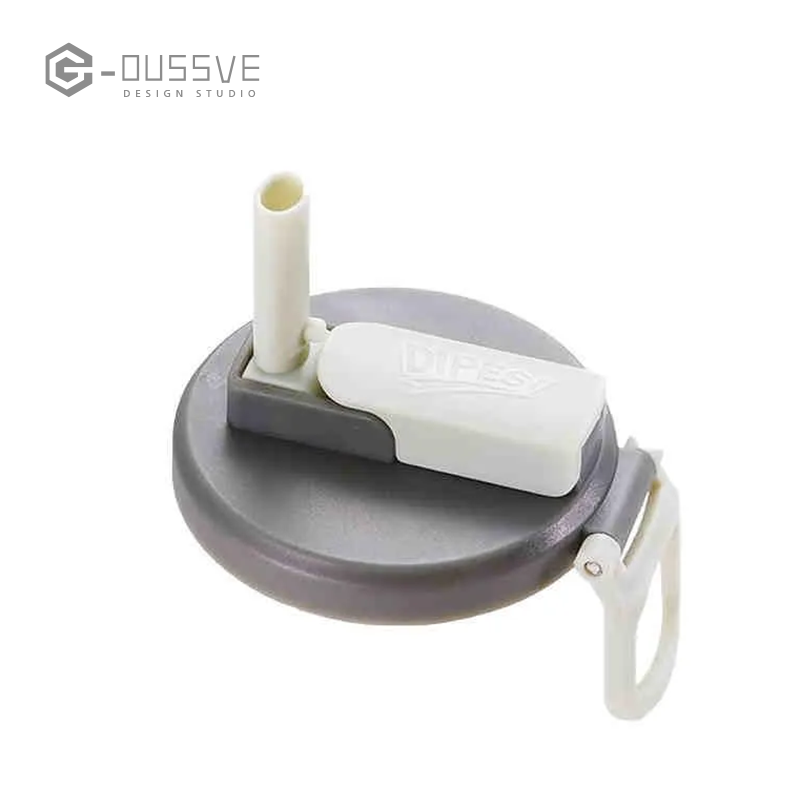 G-OUSSVE | Soda Can Lids with Straw, Silicone Straws Soda ​ Can Covers, Straw Soda Can Lid, BPA-Free, Reusable for can covers for soda, Beverage, Juice,Seltzer