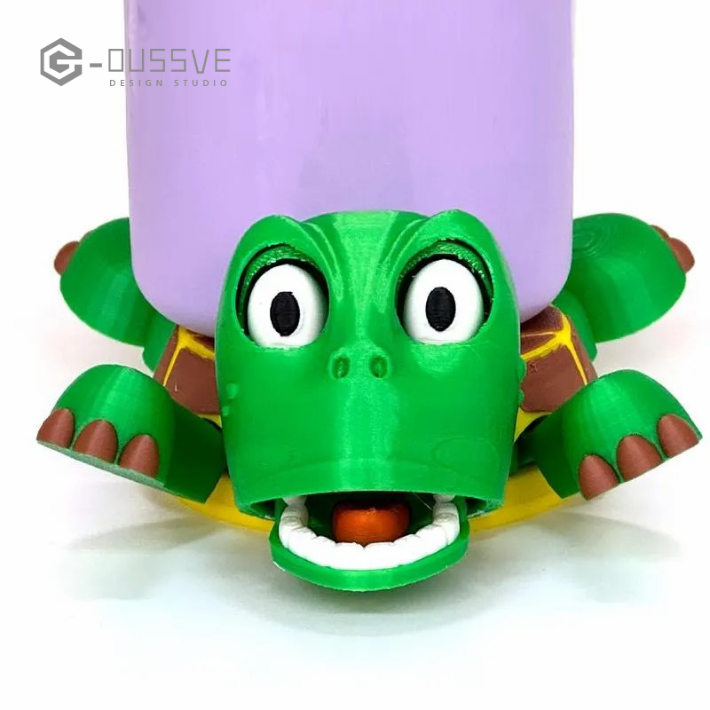 G-OUSSVE | Creative Turtle Design Cup Coaster, 1 Count Cute Turtle Design Cup Holder, Decorative Ornament for Home Kitchen & Dining Room & Office