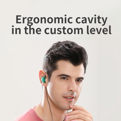 G-OUSSVE | Portable Wired In-Ear Earphones with 8D HiFi Bass, Noise-Canceling Mic, Sweatproof for Gaming, PS/XBOX, Running & Gym, 3D Stereo Sound, Subwoofer Audio, In-Ear Monitor, High-Fidelity Wired Headphones