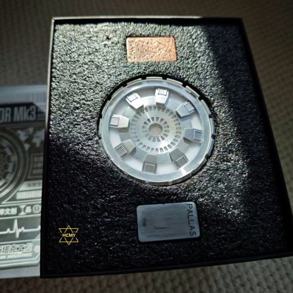 G-OUSSVE Iron Man MK1 Tony chest light 3rd generation Ark Reactor Mark 5 movie props hand-made anime model