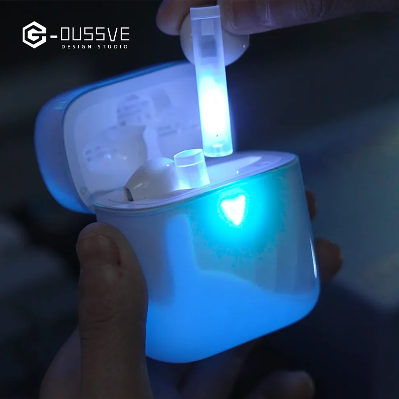 G-OUSSVE｜Luminous flowing sand new model, with zero-latency active noise cancellation, ideal for sports and gaming. Compatible with both Apple and Android devices