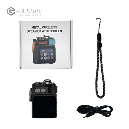 G-OUSSVE｜Wireless Speakers, Portable Mini Multi-function Wireless Music Player, Rechargeable Stereo Radio Speaker with Cool Light for Home Office