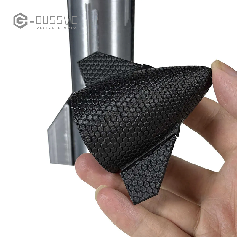 G-OUSSVE | SpaceX Starship 1/200 Rocket Model with Spray Humidifier 