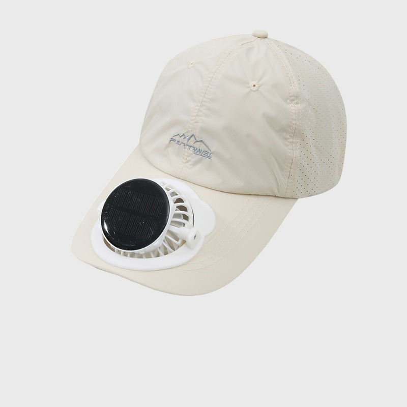 G-OUSSVE Summer Breathable Solar-Charging Fan Hat for Adults - Sun Pro