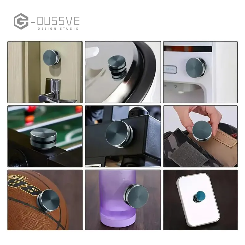 G-OUSSVE | Bone Conduction Speaker - Portable Magnetic Bluetooth Speaker, Wireless Bluetooth Mini Speakers 