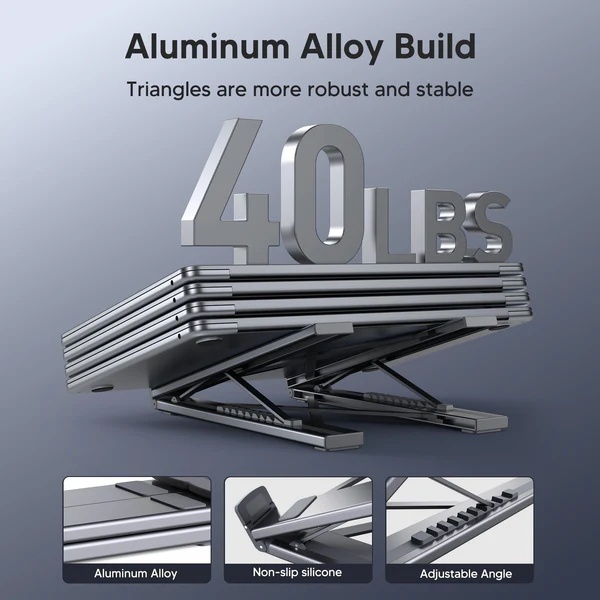 G-OUSSVE | 8-in-1 USB-C Laptop Dock Stand