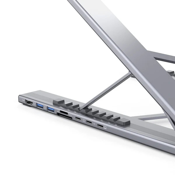 G-OUSSVE | 8-in-1 USB-C Laptop Dock Stand