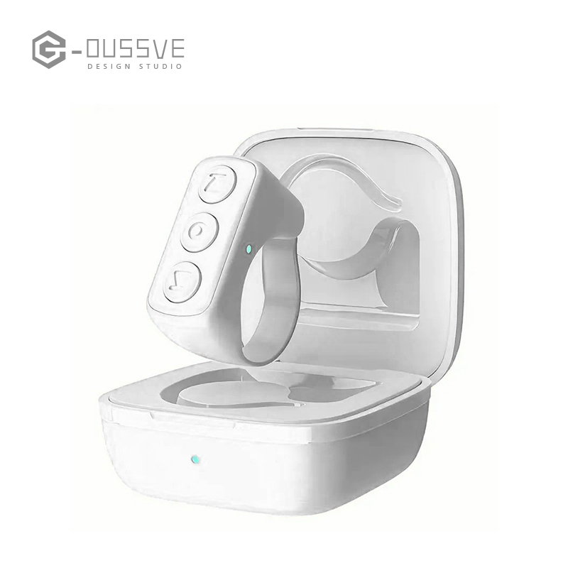 G-OUSSVE｜Wireless Remote Control Ring for Smartphones & Tablets& Kindle - Wireless Camera Selfie Stick, Multi-System Compatibility, Video & Music Control, Call Management