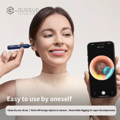 G-OUSSVE｜Visual ear pick – HD ear scoop and tweezers set, the ultimate ear-cleaning tool for kids and adults