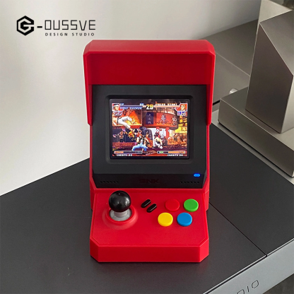 G-OUSSVE｜MVS Mini joystick gaming console, nostalgic retro mini King of Fighters fighting arcade, a perfect gift for collectors