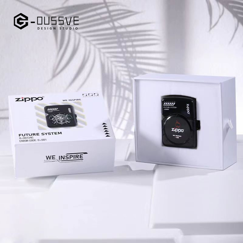 G-OUSSVE｜Lighter Fluid Insert Windproof Lighter - Refillable Lighter for Cigarettes Cigar Candle Pocket Lighter Fire Starter