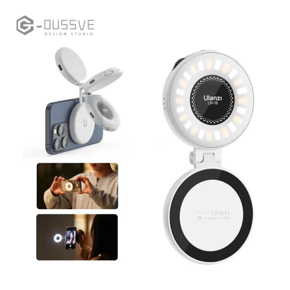 G-OUSSVE | Magnetic Selfie Light LM19, LED Fill Light Compatible with Magsafe, LED Selfie Ring Light