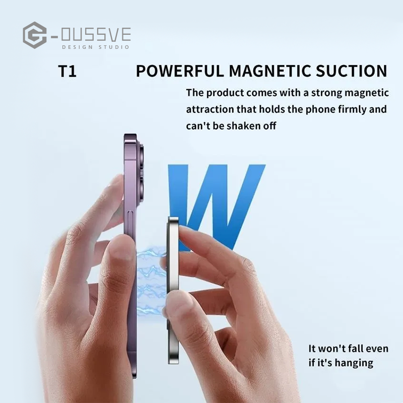 G-OUSSVE | T1 Magnetic Phone Vlog Selfie Monitor Screen Display For Selfie, Live Streaming & Content Creation Compatible for IOS&Android Mobile Phone