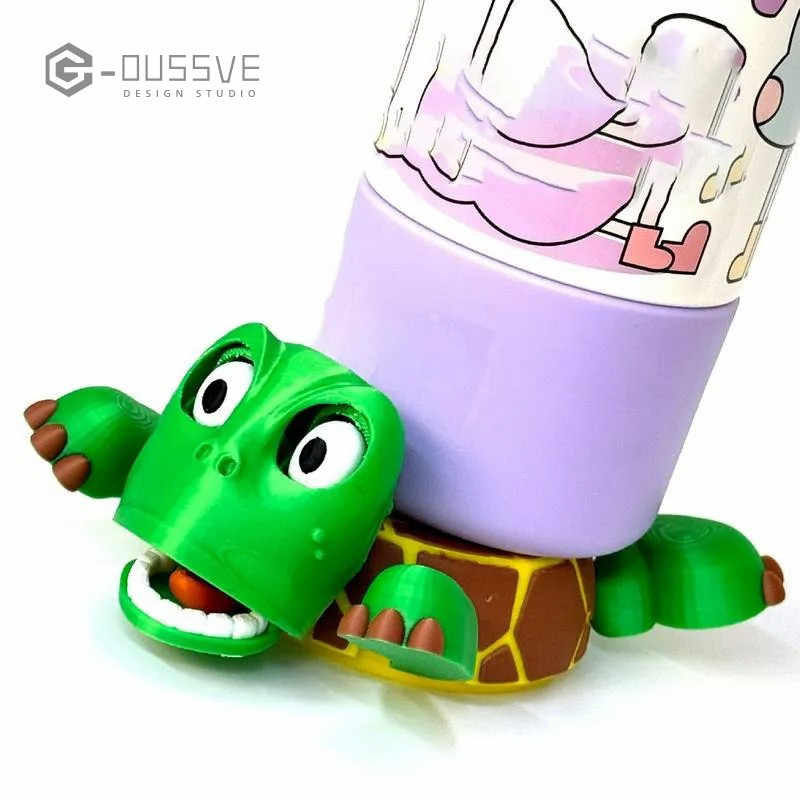G-OUSSVE | Creative Turtle Design Cup Coaster, 1 Count Cute Turtle Design Cup Holder, Decorative Ornament for Home Kitchen & Dining Room & Office