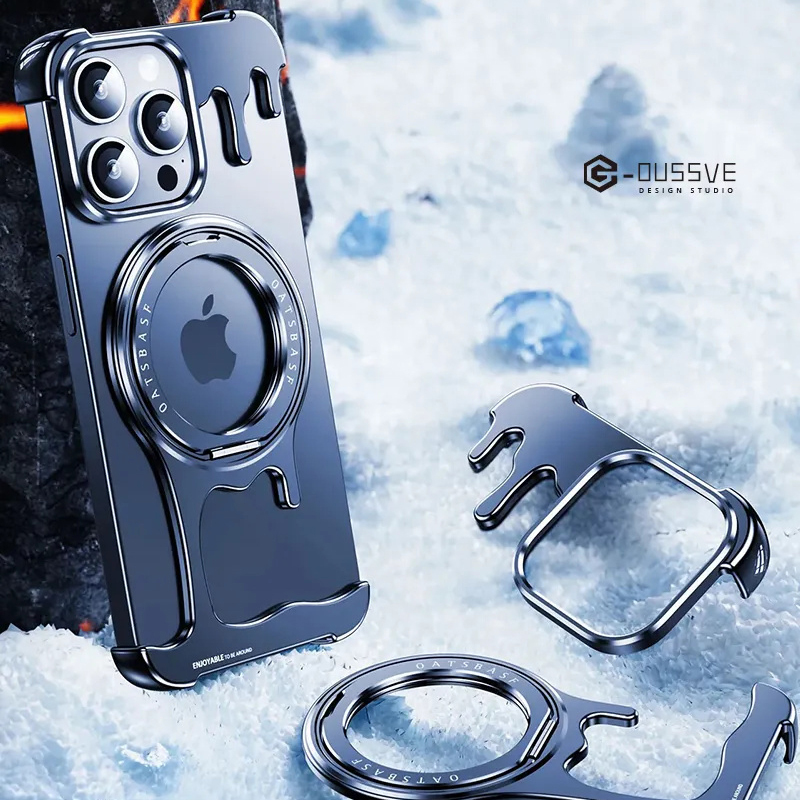 G-OUSSVE｜Liquid Metal Phone Case Sleek and stylish and frameless